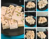 A picture of step 11 of Kolkata Special Steamed or Bhapa Rose Sandesh.