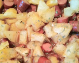 Foto del paso 4 de la receta: Papas con salchichas de siempre!!