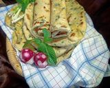 عکس مرحله 1 از دستور نان پیازچه تابه ای