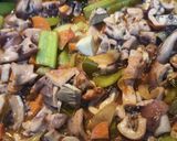 Foto del paso 3 de la receta: Cabezas de Pulpo en Salsa con Boniato