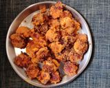 A picture of step 9 of Goan Style Prawn Rava Fry.