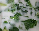 Foto langkah ke 4 dari resep Bobor Bayam Manisa.