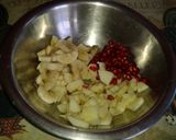 A picture of step 1 of Samak rice kheer.