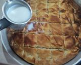 Φωτογραφία βήματος 3 της συνταγής Πίτα με πρόβειο κρέας πράσα και γραβιέρα
