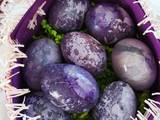 Πασχαλινά αυγά με ιβίσκο-Οι πενήντα αποχρώσεις του μωβ💜