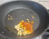 A picture of step 4 of Tri-Colour Black,Pinto and Kidney Beans Masala with Feta Cheese.
