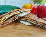 Cheesey omelette paratha wrap