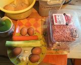 Répás-cukkinis fasírt recept fázis 1 fotója