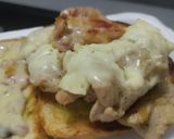 Foto del paso 7 de la receta: Sándwich🥯de pollo🍗hawaiano🍍🧀🥐