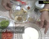 A picture of step 1 of Sooji Gold Coin - Rava Toast Recipe - Sooji Toast - Suji Bread Toast.