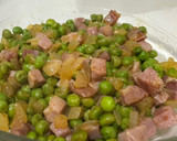 Foto del paso 6 de la receta: Guisantes con jamón