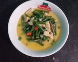 Foto langkah ke 3 dari resep Tumis kacang panjang kuah santan.
