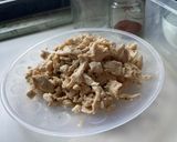 Hình bước làm 4 của món Gà Xào Nấm Truffle !!!!