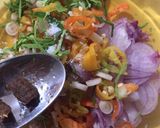 Foto langkah ke 4 dari resep Beef Sambal Matah.