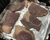 เนื้อย่างหมักด้วยผงสำเร็จรูป อบด้วยหม้อทอดไร้น้ำมัน วิธีทำสูตร 3 รูป