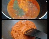 A picture of step 3 of Matar Paneer.
