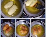 Foto langkah ke 10 dari resep Roti Pisang Or Roti Goreng Isi Pisang n Meises TANPA ULEN.