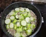 Foto langkah ke 3 dari resep Sayur Oyong Bening Pedas Seger.