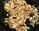 A picture of step 1 of Balti Gosht.