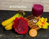 Foto langkah ke 5 dari resep Jus Buah Naga Pisang.