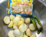 A picture of step 16 of Panee rMakhana, grapes raita, rajgiri halwa and farari bhakhri.