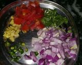 A picture of step 2 of Vegetable Vermicelli.