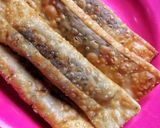 Foto langkah ke 3 dari resep Pisang Cokelat (Pakai Kulit Pangsit) 🍌🍫.