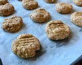 Egészséges mogyivajas zabsüti /vegán/ recept fázis 6 fotója
