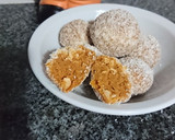 Foto del paso 3 de la receta: Trufas con dulce de leche y frutos secos 💕💥