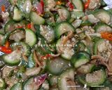Foto langkah ke 5 dari resep Oseng terong teri.