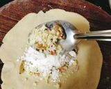 A picture of step 8 of Gujiya 😋 Coconut staffing gujiya 😋.