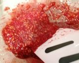 Une image de l'étape 3 de Coulis de framboise.
