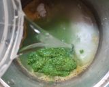 Foto langkah ke 2 dari resep Puding Tape Ketan Hijau Mentega.