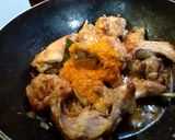 Foto del paso 4 de la receta Conejo en salsa con majada de hígado