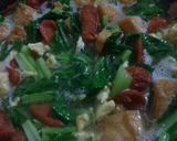 Foto langkah ke 4 dari resep Tumis Sawi Special Favourite Abel ala Mami Abel.