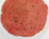 A picture of step 5 of Protein Loaded Cheesey Egg Stuffed Beetroot Paratha Tortilla Wrap.