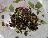 A picture of step 3 of Paan & dry fruits laddu.