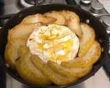A picture of step 5 of Baked Camembert with Caramelised Onions, Bacon and Pears.