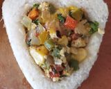 A picture of step 12 of Cheese Veg Bread Heart Disc.
