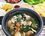 Hình bước làm 5 của món Lẩu Dê
