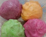 Foto langkah ke 4 dari resep Onde Onde Pelangi.