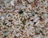 A picture of step 2 of Bhel Puri.