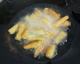 A picture of step 4 of Crispy chilli baby corn.