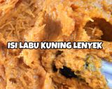 Gambar langkah 1 resipi Cucur Labu Kuning.