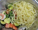 A picture of step 2 of Chilled Avocado Cream Pasta.