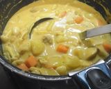 A picture of step 7 of A Nostalgic Lunch Menu [Curry Stew].