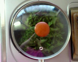 A picture of step 2 of Packed with Nutrients - Our Homemade Style Spinach with Tofu Sauce.