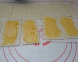 A picture of step 5 of Custard Apple Pie using Frozen Puff Pastries.