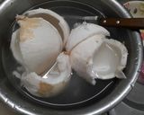Hình bước làm 1 của món Mứt dừa sữa lá dứa