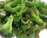 A picture of step 4 of Easy Green Peppers Curry Stir-Fry.